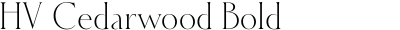 HV Cedarwood Bold
